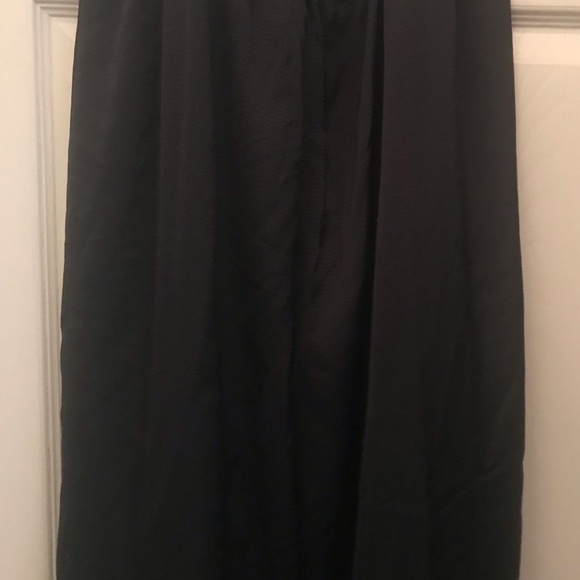 Michael Kors New Black Pants Drawstring MK logo with Side Split bottom of pants - Picture 5 of 9